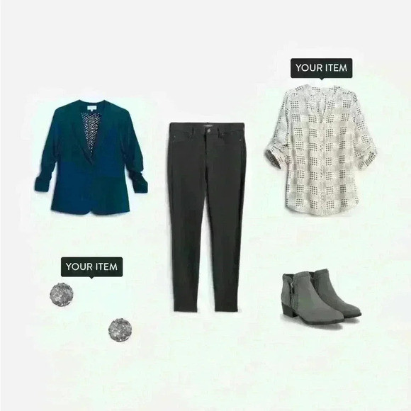 41 Hawthorn Katie High Low Hem Blouse 2X item 2G - Picture 6 of 8